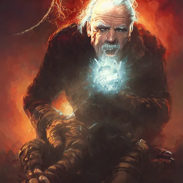 Image similar to the thing john carpenter, by stanley artgerm lau, wlop, rossdraws, frank frazetta, andrei riabovitchev, marc simonetti