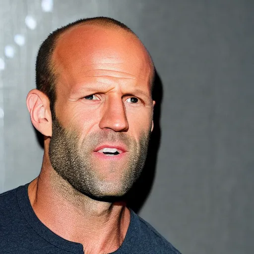 Image similar to jason statham watch some of his favorite viral videos / memes