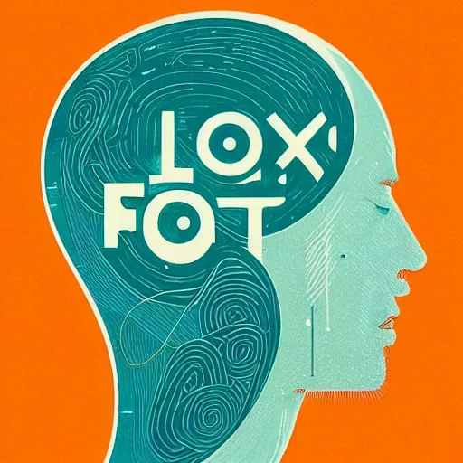 Image similar to “Jeffrey” logo, “Jeffrey” in text, by Victo Ngai, Kilian Eng and Jake Parker, simple white background