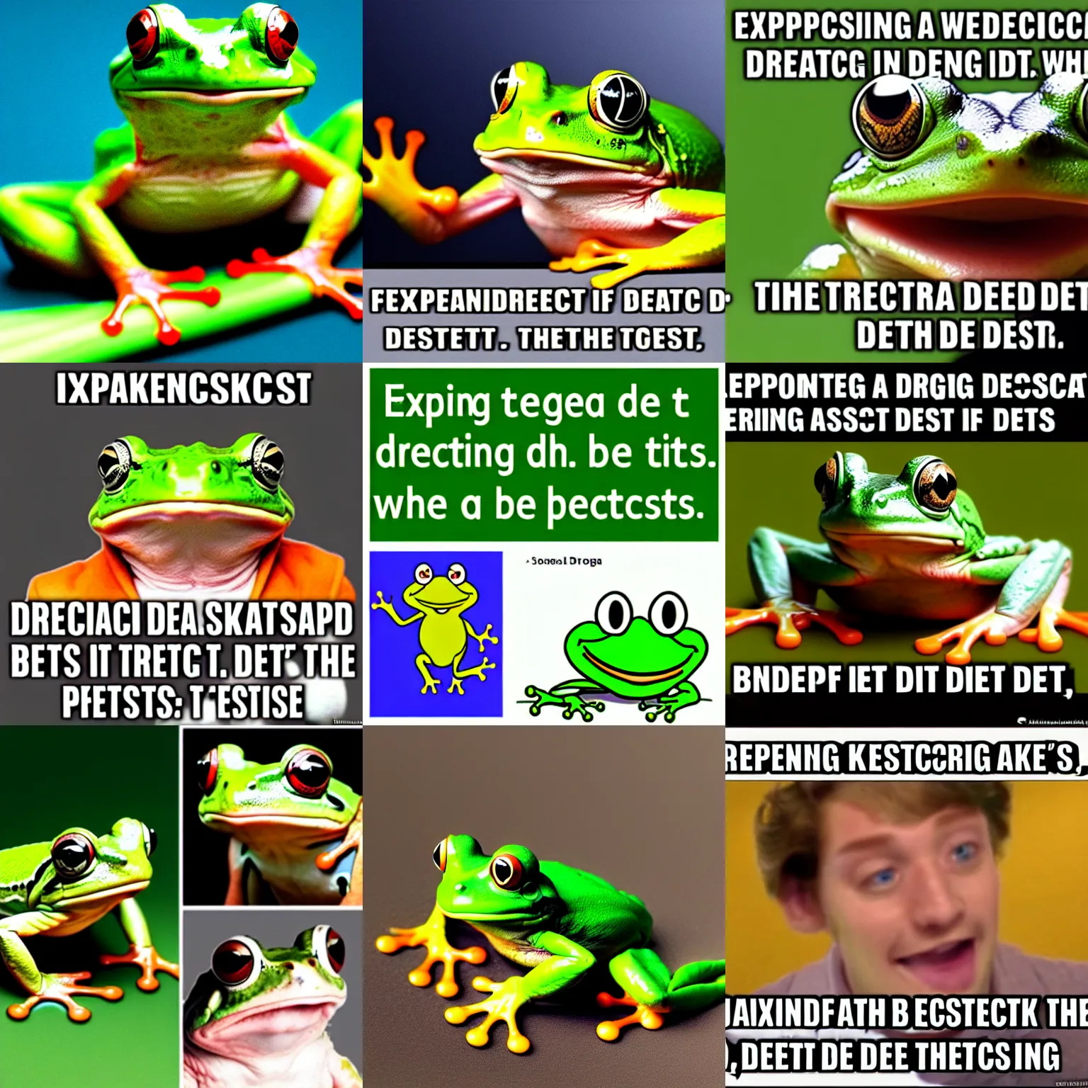 Prompt: explaining a joke is like dissecting a frog : you understand it better, but the frog dies in the process
