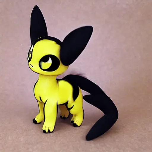 Prompt: umbreon condescendingly breaking up with shuffles, realistic high detail,