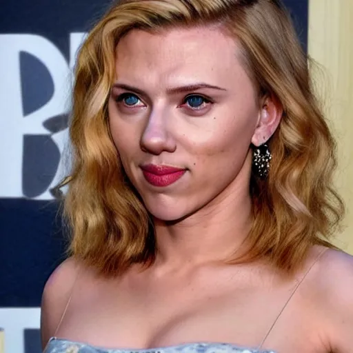 Image similar to genetic combination of scarlett johansson and a hamster