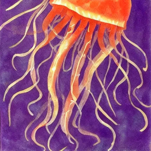 Prompt: jellyfish stars