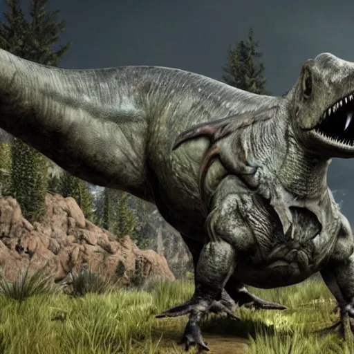 Image similar to promptosaurus rex