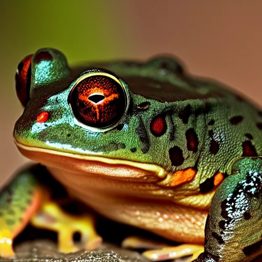 Prompt: frog toad newt salamander, amphibian collective, award - winning photography, photojournalism