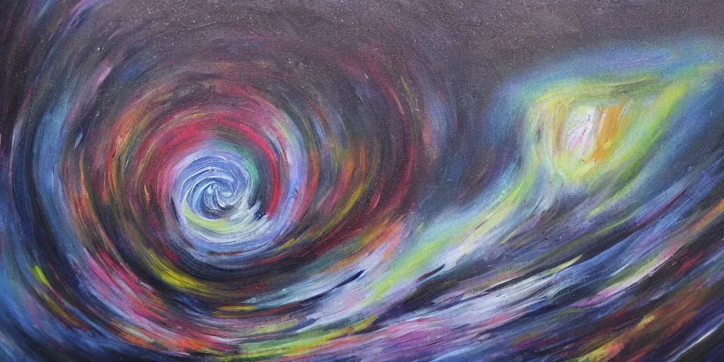 Prompt: detailed painting of awe