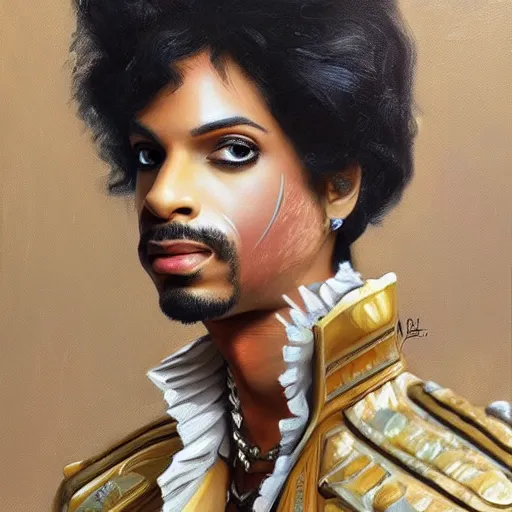 a highly detailed painting. Prince wants to be your | Stable Diffusion ...