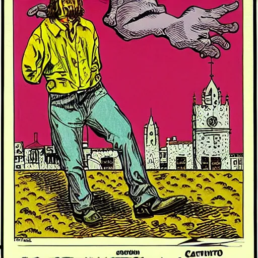 Image similar to Catanzaro by Robert Crumb