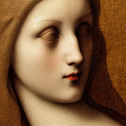 a female humanistic canon by leonardo Davinci, wide | Stable Diffusion ...