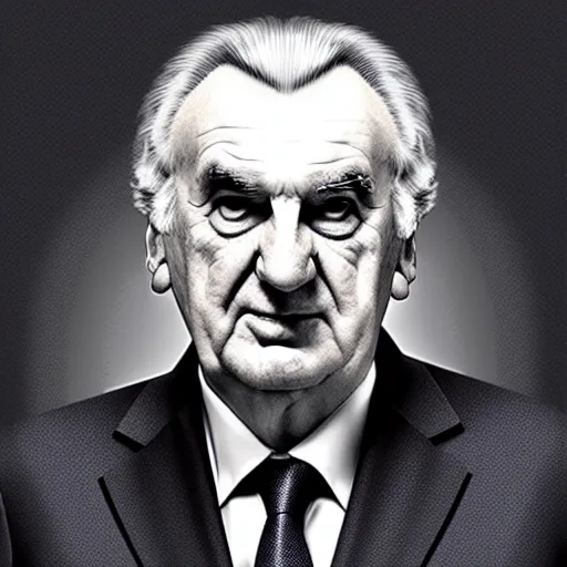 Image similar to Miloš Zeman, Vector image