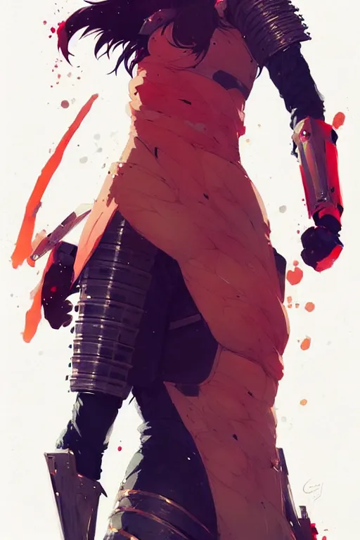 Image similar to a ultradetailed full body portrait of a female knight, by conrad roset, greg rutkowski and makoto shinkai trending on artstation