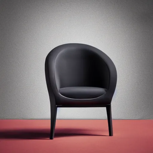 Image similar to a chair designed by mont blanc, advertising photography