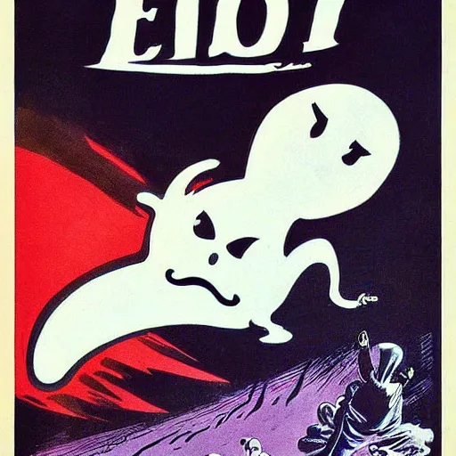 Prompt: 🌛👻🥶🕵, cinematic, comic art, vintage movie poster, crisp, clear