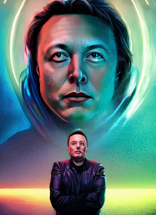 Prompt: ( ( ( hyperrealist cg an epic fantasy comic book style portrait painting of a elon musk ) ) ) by mike campau and matt stewart, fantasy, photorealistic, octane render, vibrant colors, unreal engine, dynamic lighting, perfect factions, very detailed faces, trending on artstation, poster, volumetric lighting, 4 k, award winning