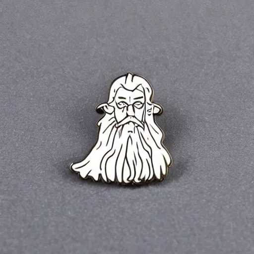 Image similar to gandalf enamel pin