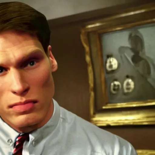 Image similar to Live Action Still of Jerma in Animal House, real life, hyperrealistic, ultra realistic, realistic, highly detailed, epic, HD quality, 8k resolution, body and headshot, film still