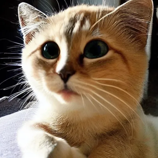 Prompt: a cute cate