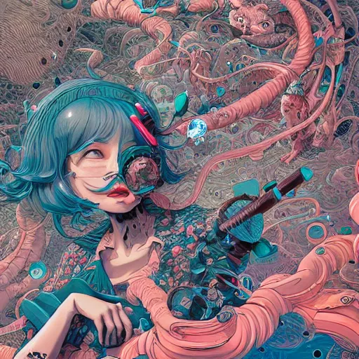 Image similar to 🥶, extremely detailed, sharp focus, wide view, smooth, digital illustration, by james jean, by rossdraws, frank franzzeta, sakimichan