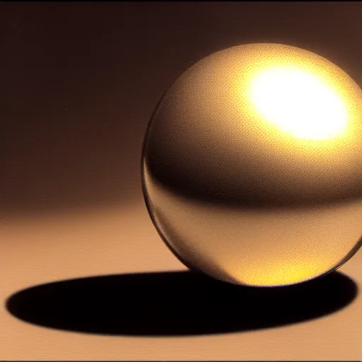 Prompt: Ray tracing, reflective orb, magic, by Greg Rutkowski