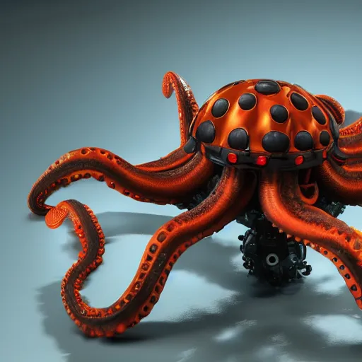 Prompt: octopus Mecha hy-gogg, 8k resolution, realistic