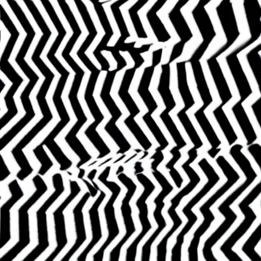 Image similar to optical illusion black and white