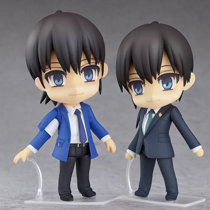 Prompt: mariano rajoy, an anime nendoroid of mariano rajoy, figurine, detailed product photo