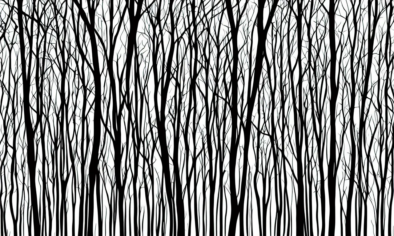 Image similar to forest, vector art