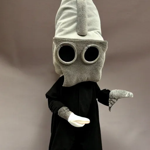 Image similar to plush toy plague doctor