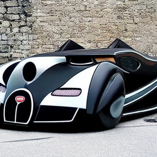 Image similar to Batmobile style Bugatti, Batmobile!!