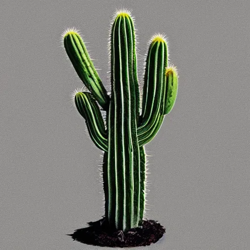 Prompt: “ the president of the united states as a cactus ”