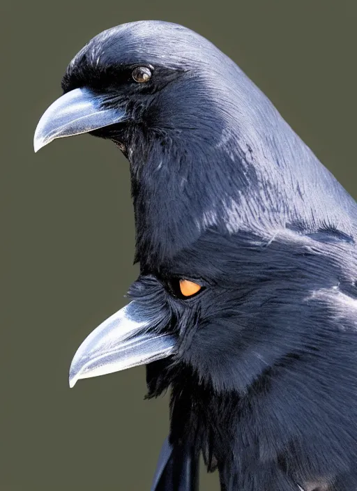 Image similar to a crow pilot a highly detailed ultra realistic photograph