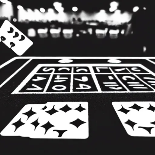 Image similar to black and white logo of online betting company, with no text