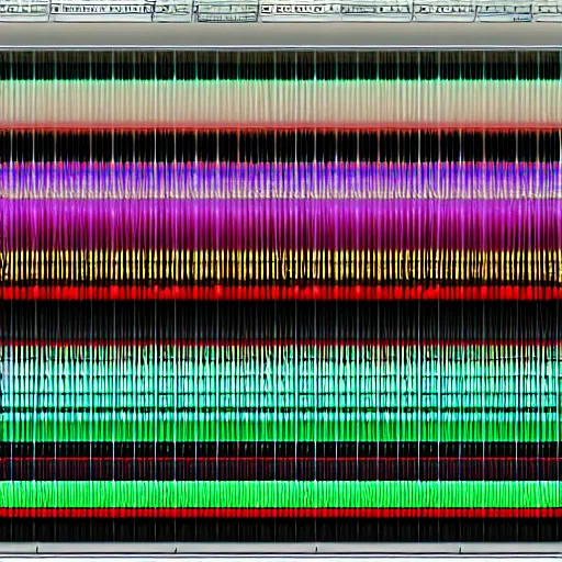 Prompt: spectrograph image of a House-style vocal phrase, harmor, wave candy, FL Studio 20