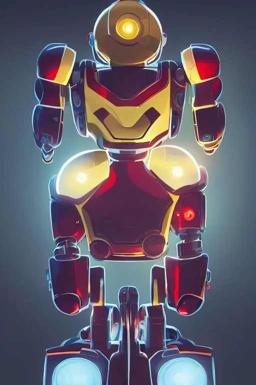 Image similar to metabots medabots medarotto medarot robot minimalist comics helmet mask neon cybereye, behance hd by jesper ejsing, by rhads, makoto shinkai and lois van baarle, ilya kuvshinov, rossdraws global illumination ray tracing hdr radiating a glowing aura