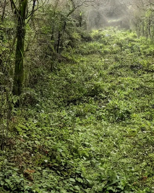 Image similar to abandoned overgrown city