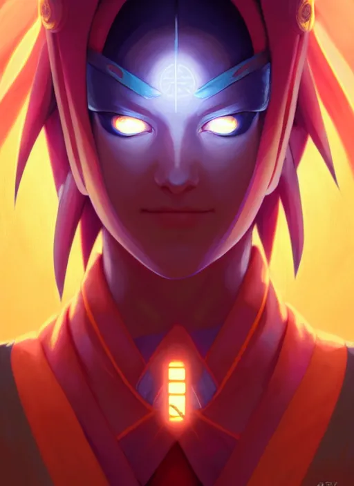 Image similar to symmetry!! pein, naruto, glowing lights!! intricate, elegant, highly detailed, digital painting, artstation, concept art, smooth, sharp focus, illustration, art by artgerm and greg rutkowski and alphonse mucha