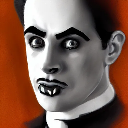 Image similar to jack dorsey as charlie chaplin, funny grimase, closeup, highly detailed, digital painting, artstation, sharp focus