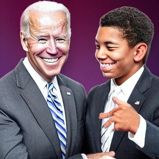 Image similar to joe biden as the pogchamp emote, pogchamp!!!!!!!!!!!!!!!!!!!!!!!!!!!!!!!!!, photo