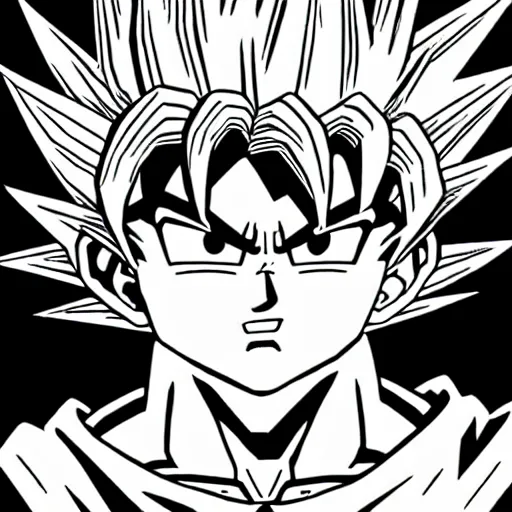 Image similar to goku drawn by hayao miyazaki