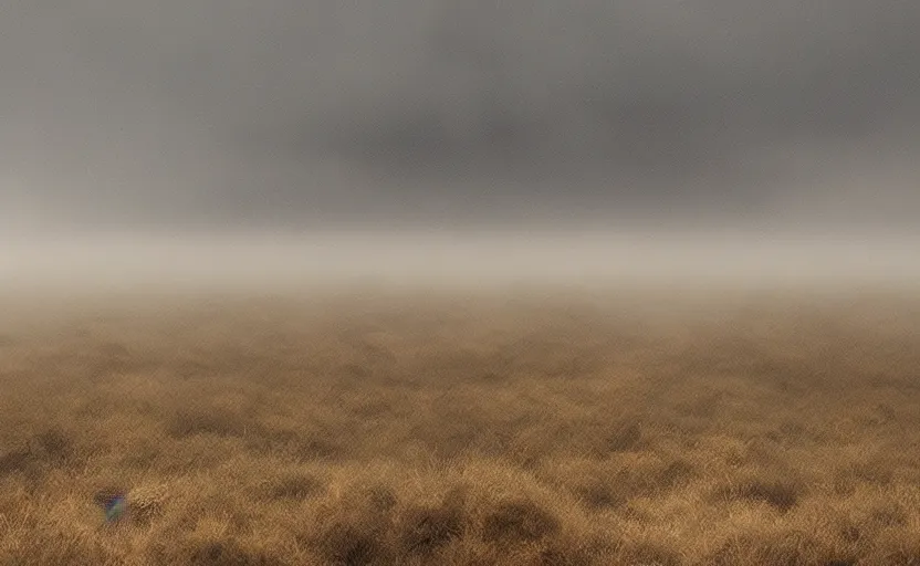 Image similar to “fog of war, army seen in the distance, 4k, cinematic, award winning”