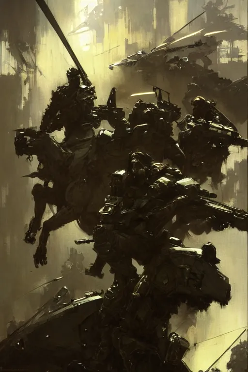 Image similar to metal gear boss dnd, painting by gaston bussiere, craig mullins, greg rutkowski, yoji shinkawa