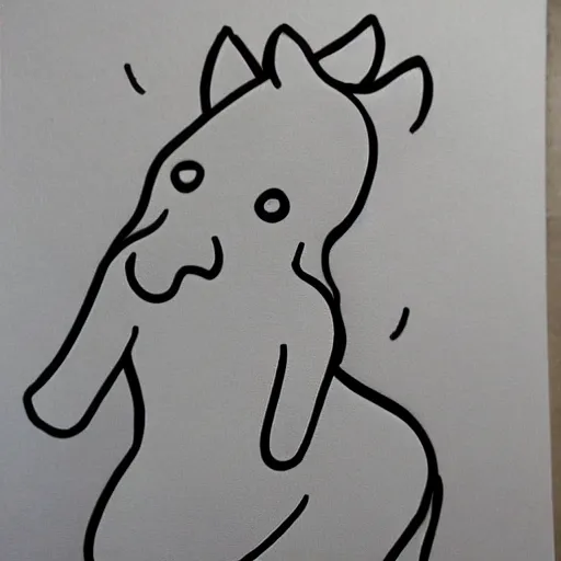 Prompt: Unicorn with a Dildo instead of a horn