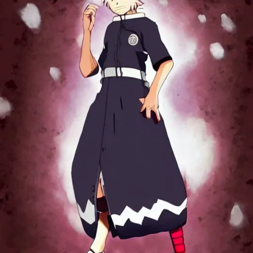 Prompt: Naruto in a dress