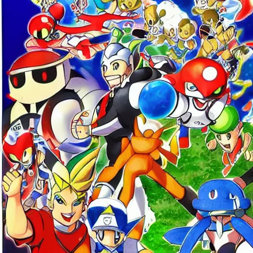 Image similar to art by ken sugimori