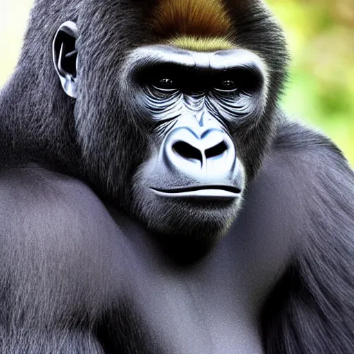 Prompt: Logan Paul as a Gorilla