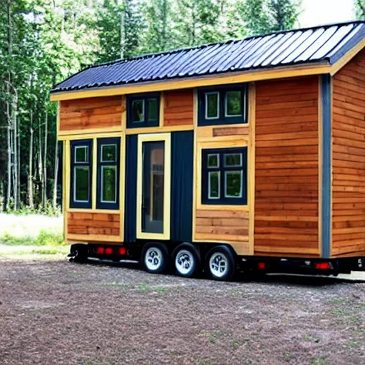 Prompt: tiny house,