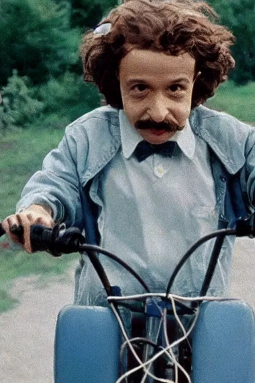 Image similar to Albert Einstein in Stranger Things