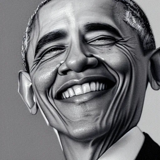 Image similar to Obama smiling