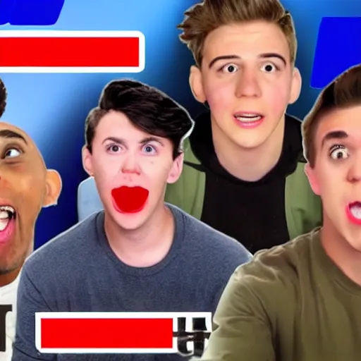 Image similar to youtubers react to 9 / 1 1, youtube thumbnail