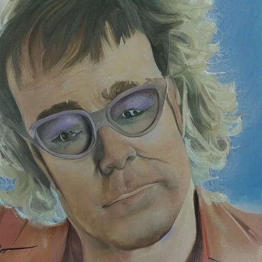 Prompt: Sir Elton John, Elton john, Elton_john, portrait